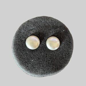 Classic Faux Pearl Clip‑On Earrings | Timeless